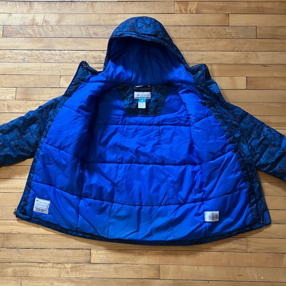 Columbia Boys Blue insulated winter jacket, Youth M - Picture 3 of 7